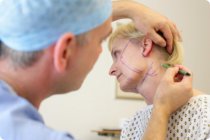 Operationsverlauf beim Facelift